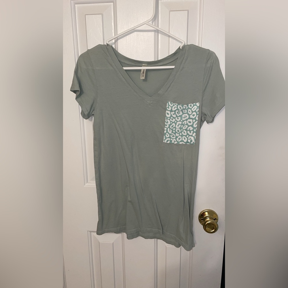 Green shirt